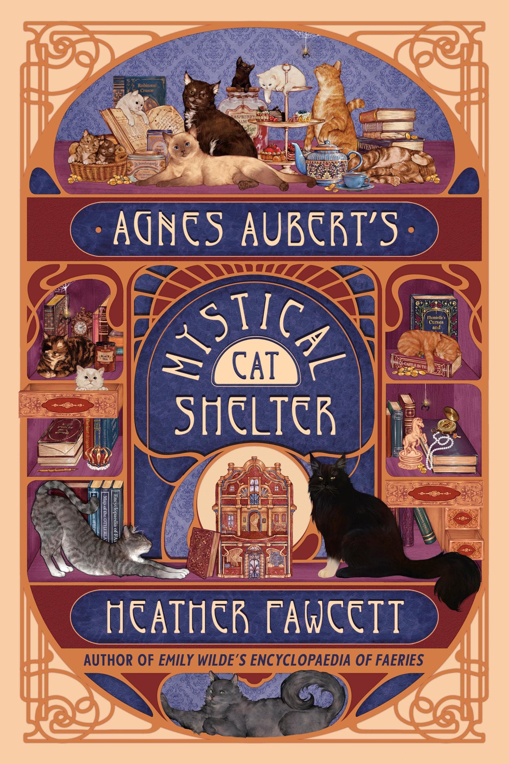 Cover of Agnes Aubert's Mystical Cat Shelter